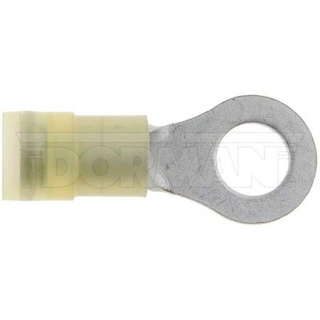 MOTORMITE 12-10 Gauge Ring Terminal 1/4 In Yellow, 84133 84133